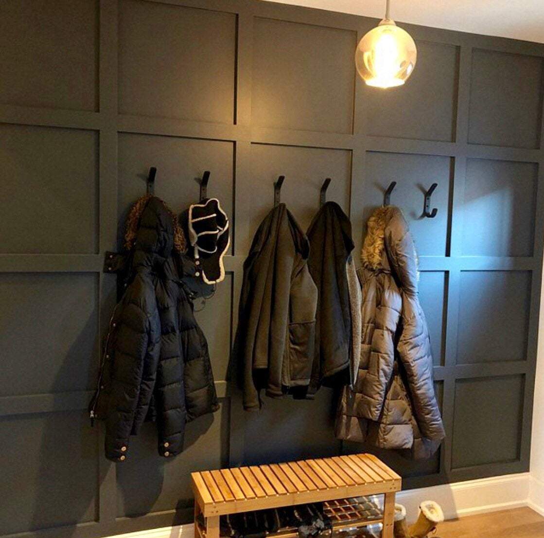 Mudroom Coat Storage