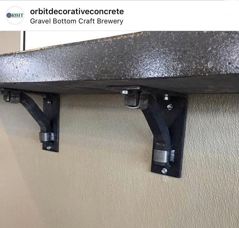 Unique Rustic Counter Supports