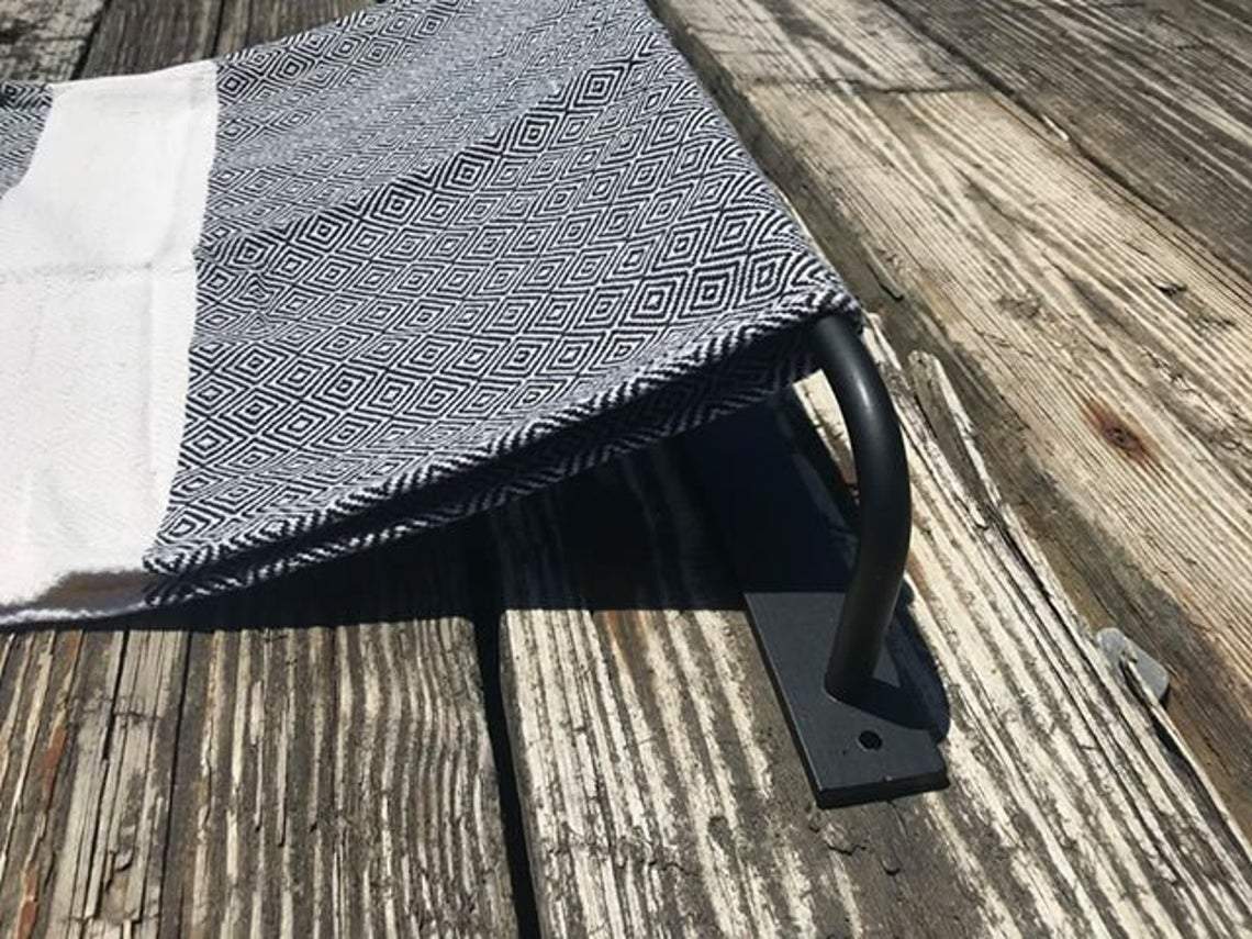 Hand Made towel Storage Bar