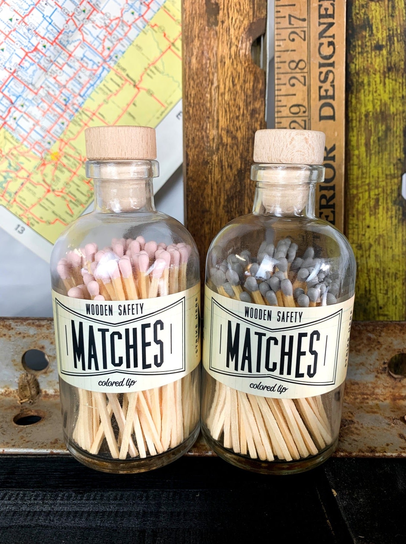 Vintage Colored Matches