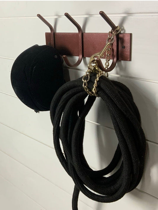 Horse Barn Coat Rack