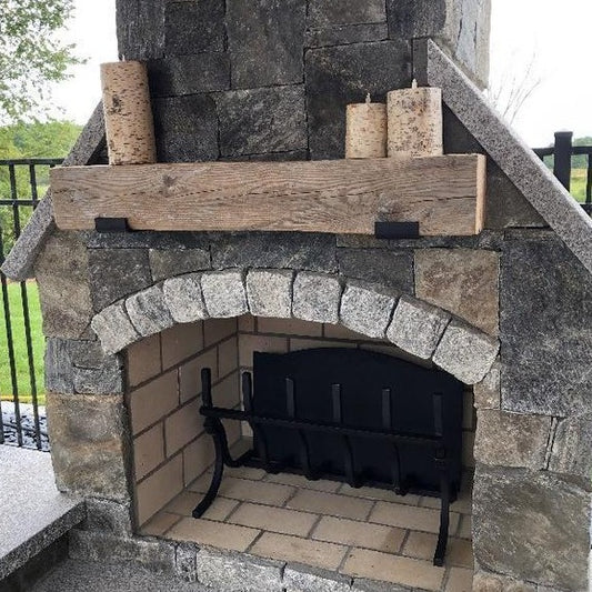 Outdoor Mantel Supports
