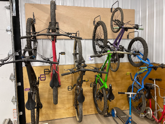 The Logan Wall Mounted Bike Rack