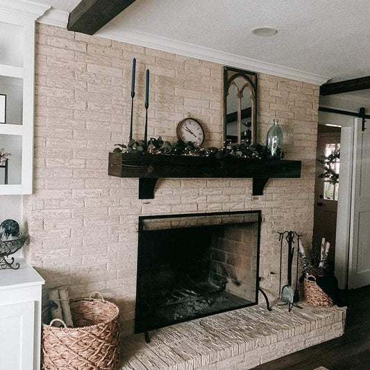 The Nine Mile Mantel Bracket Supports - Sold Individually